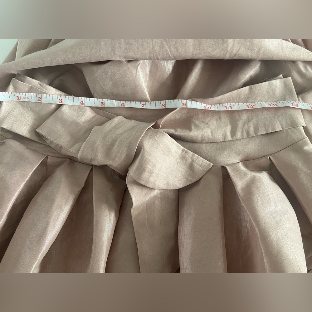 Chelsea honey taffeta skirt - Picture 9 of 10